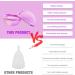 Fenyw Periodic Disc - Reusable Medical Silicone Menstrual Disc | Soft Tampon Alternative (S+L) Style 3 - International Shipping - Buy Online on GoSupps.com