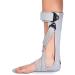Foot and Ankle Orthosis Support Brace Orthosis Splint Adjustable Straps Foot Drop Foot Nerve Injury Rehabilitation Training for Hemiplegia Stroke Shoes Walking (Color : Left Size : Small) Small Left