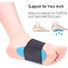 Connfiton Copper Arch Support Sleeves for Plantar Fasciitis & Foot Pain Relief - 1 Pair Black Unisex Size | Arch Support & Heel Spurs Relief - Buy Online on GoSupps.com