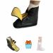 Post-op Shoe Medical Boot Adjustable Walking Shoe with Magic Sticks Recovery Shoe for Post-surgery Broken Foot or Toe Unisex Easy to Wear Plush lining for Winter (XL) Winter X-Large