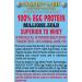 Healthy N Fit 100% Egg Protein Chocolate - Natural Peptides, Zero Carb, Keto & Paleo-Friendly (12oz) - Buy Online on GoSupps.com