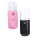 Baluue 6 Pcs Spray Hydrating Apparatus Handheld Sprayer Facial Mister Steamer for Face Bottle Black Plastic 10.5x3.5cmx3pcs