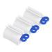 Toothpaste Squeezer 3 Pack Rollen Tube toothpaste Squeezer Turn Tube Pastaspender Tubsques Made of Plastic For the Bathroom for Use with toothpaste hand cream blue 3 pieces blue.