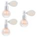 FOMIYES Highlighter Body Glitter Spray 3 pcs body air bag powder face spray bottle highlight powder glitter bottle perfume bottle hair Highlighters Light Goldx3pcs 7x5.5cmx3pcs