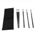 Professional Pedicure Knife Set - 4pcs Ingrown Toe Nail Correction Nippers & Clippers with Storage Bag - Buy Online on GoSupps.com