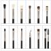 DFHBFG 12-Piece Eye Makeup Brushes Set | Complete Eye Shadow Eyeliner Eyebrow Tools for Flawless Application | International Shipping - Buy Online on GoSupps.com