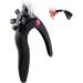 Acrylic Nail Clipper U Shaped Nail Edge Trimmers False Nail Tip Scissors Black fake nail clipper - Buy Online on GoSupps.com