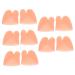 FRCOLOR 5 Pairs Silicone Forefoot Pad Ballet Pointet Pad Ballet Toe Pad Dance Shoe Pad Dance Toe Protector