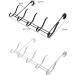 PRETYZOOM 1pc Hook Coat Hangers Door Hanger Over The Door Coat Hanger Grocery Organizer Side Rack On The Door - Buy Online on GoSupps.com