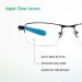 SAV Eyewear Men's Sportex AR4145 Gray Rimless Reading Glasses +2.75 | International Shipping Available - Buy Online on GoSupps.com