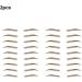 twcrvil Easy To Apply Eyebrows Professional Accessories Authentic Makeup Products Tint For Eyebrows Multiple Styles To Choose Brown-14 2pcs - Buy Online on GoSupps.com