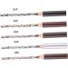 Balacoo 2pcs Waterproof Eyeliner Long Lasting Eyebrow Pencil Double Head Eyebrow Pencil Eye Shadow Pencil 1 count (Pack of 1) Brown - Buy Online on GoSupps.com