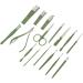 GNHG 16-Piece Fingernail Care Set Fingernail Set Manicure Set Nail Set Travel Manicure Set for Men and Women Green - Buy Online on GoSupps.com