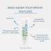 Buy Smile Saver Nano-Hydroxyapatite Toothpaste - Fluoride-Free Enriched with Vitamin D & Xylitol for Strengthening Teeth | International Shipping Available - Buy Online on GoSupps.com