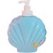 Fabater Bath Dispenser Bottle Body Wash Pump Bottle Food Grade ABS Plastic Refillable for Hotel (Shell Shape One Size) - Buy Online on GoSupps.com