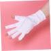 HAPINARY Gel Manicure Gloves 1 Pair Chinese Wooden Pillow Manicure Gloves Anti Uv Glove Silicone Ear Display Uv Shield Glove Half-Finger Gloves Cotton Glove Nail White Short Manicure Glove - Buy Online on GoSupps.com