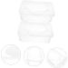 Hoement Wet Wipes Holder - Transparent Disposable Plastic Box for Baby Cloths (8 Pieces) | Baby Accessories Organizer | Portable & Convenient 19.5x12.5x7.5cm - Buy Online on GoSupps.com