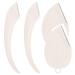 Mikinona 4 pieces dermaplane shaver reusable eyebrow hand razor ergonomic beauty tools precision razor fr ulein.