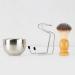 Layhou Metal Shaving Brush Stand & Bowl Set - Premium Razor Brush Holder & Soap Cup for Men - Best Barbershop Grooming Tools - Buy Online on GoSupps.com