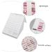 Healeved 1pc Nail Art Display Box Nail Polish Sample Display Nail Sample Display Board Manicure Display Board Nail Polish Display Rack Nail Gel Grid Display Stand White - Buy Online on GoSupps.com