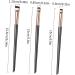 Gogogmee 1 Set Eyeshadow Brush Eyeliner Tool Applicator Angled Makeup Brush Precision Concealer Brush Under Eye Concealer Brush Concealer Brush under Eye Brow for Eyebrows Eye Brush - Buy Online on GoSupps.com