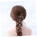 DOITOOL 2pcs Hair Clip Set - U-shaped Hairpins & Tiara Headdress for Brides | Korean Hair Accessories - Buy Online on GoSupps.com