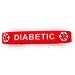 Diabetic Medical Alert Bracelet - Emergency Wristband for Diabetes (DB-121) - International Shipping Available - Buy Online on GoSupps.com