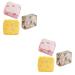 Healeved 6 pcs Storage bags for women's bandages Storage bags for women's bandages zipper pocket for menstrual tinge menstrual tinge Oxford fabric cute tampon girls