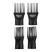 Milisten 4Pcs Comb Attachment Hair Dryer Blow Dryer Pick Concentrator Nozzle Brush Replacement Hairdressing Styling Salon Tool for Straightening Hair