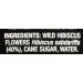 Wild Hibiscus Flower Company Syrup - 2.5 lb | Premium Quality Hibiscus Syrup - Buy Online on GoSupps.com