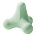 Gleavi massage fitness ball massage-lacrosse-ball myofascial spiky massage balls manual massage balls reflex zone massager foot massage ball TPE Tools 7.50x7.50x6.80cm green