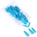 dijiusidy 1 Set Press on Nails Almond Fingernails Stick Solid Color Full Cover Art Decals Salon Supplies DIY Decorations No.9 blue - Buy Online on GoSupps.com