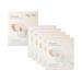mixsoon Bean Collagen Hydrogel Mask 1PACK(35gX5ea) low molecular Deep Nutrition Radiance Hydration All-In-One Firming Ingredients Absorbing Over Time Korean Glass Skin Care