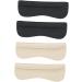 Mobestech 4 Pairs Beige Heel Cushion Pads - Anti-Wear Shoe Stickers for Men & Women - Comfort & Support - Buy Online on GoSupps.com