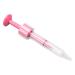 Ear Prints Syringe Portable Ergonomic 3.5mm PP Safe Ear Impression Syringe for Hearing Device for Sampling(Pink)
