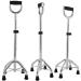 Crutches Stainless Steel Thickened Crutches for The Elderly Adjustable Lightweight Non-Slip Walking Stick (Color : Silver) Smooth Sailing - Buy Online on GoSupps.com