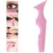 FOMIYES Silicone Beauty Ruler Makeup Bag for Travel Eye Makeup Stencil Makeup Supply Eye Mascara Simple Pink - Buy Online on GoSupps.com