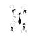 Oottati Small Cute Kitten Cat Temporary Tattoo Set for Neck and Hand (2 Pack) - Buy Online on GoSupps.com
