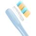 Zumaha Ultra-Like Compact Toothbrush Set - 10 000 Bristles for Adults Pregnancy & Juniors - Ergonomic Design Pack of 4 - International Shipping Available - Buy Online on GoSupps.com
