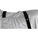 Marengos Eczema Horse Sheet 155cm | Insect Protection with Neck & Abdomen | Fine-Meshed Outdoor Ceiling in Silver Gray - Buy Online on GoSupps.com
