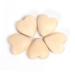 Ibasenice 150 PTH Unfinished Peach Herz Heart Wood Pearls - Loose Pearl Spacer Beads for Jewelry Making & Home Decor - Buy Online on GoSupps.com