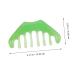 Tovinanna 4-Piece Eight-Tooth Comb Set | Scalp Massage Combs & Gua Sha Board | Beauty Tools for Women s Hair Care & Facial Massage - Buy Online on GoSupps.com