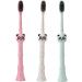 TOYANDONA 3pcs Kids Tooth Brush Kids Toothbrushes Easy to Hold Toothbrush Wheat Child Cleaning Brush - Buy Online on GoSupps.com