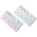 Healvian 6 Sets Colorful Contact Lens Storage Box - Portable Cases for Travel | Mass Macaron PP Container - Buy Online on GoSupps.com