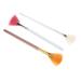 FRCOLOR 9 Pcs Makeup Fan Face Makeup Cosmetics Accessories Powder Brush Face Highlighter Fan Style Brush Fan Shaped Brush Highlight Brush Makeup Tool Facial Brush Eye Makeup 17.7x5cmx3pcs Assorted Colorx3pcs