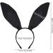 SCSpecial Bunny Ears Headband Easter Headband Rabbit Ear Hair Band for Party Cosplay Costume Accessory - Black - Buy Online on GoSupps.com