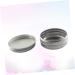Beavorty Box Metal Round Tins Containers Metal Tins Cans small tins with lids Aluminium Cream Can screw lid round tin refillable empty tin jar jars Aluminum cosmetic travel birthday present - Buy Online on GoSupps.com