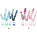 4 Pack Pacifier Clips with Silicone Adapters | Universal Pacifier Holder for Newborns | Safe & Durable Baby Care Accessories - Buy Online on GoSupps.com