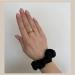 Luxurysilk 100% Mulberry Silk Scrunchy Hair Tie - 22 Momme - Soft Black Ponytail Hair Band | Premium Quality Rubber Band - Buy Online on GoSupps.com