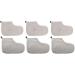 Beaupretty 3 Pairs Wax Therapy Warm Foot Cover Paraffin Wax Covers Paraffin Heated Foot Booties Foot Protector Cotton Paraffin Socks Paraffin Wax Hand Cover Feet Spa Socks Pedicure Foot Plush
